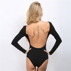Gina Low-Back Long Sleeve Top