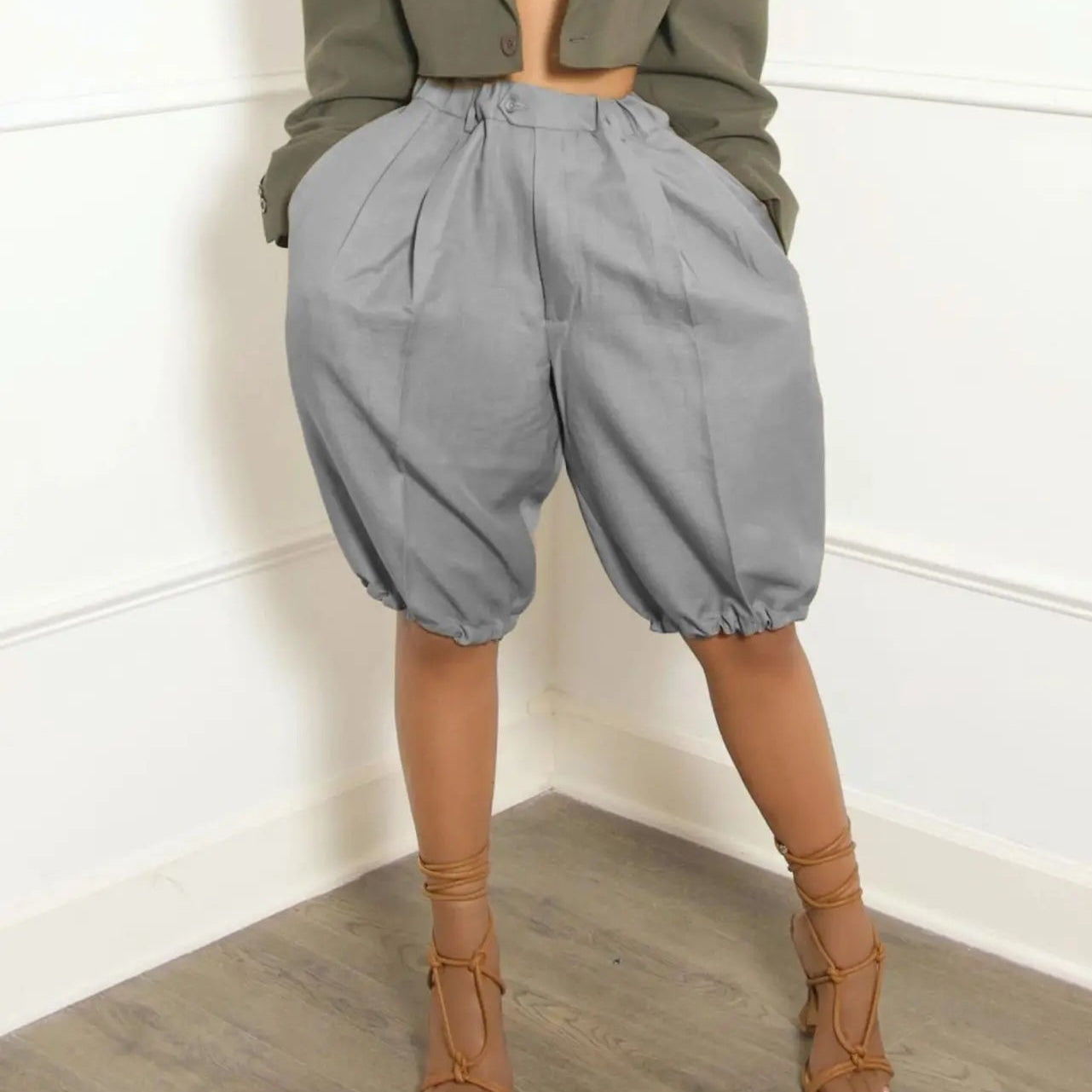 Gloria Balloon Half Bloomer Pants