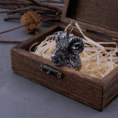 Goat Sheep Head Animal Ring