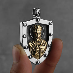 Goth Saint Nicholas Necklace