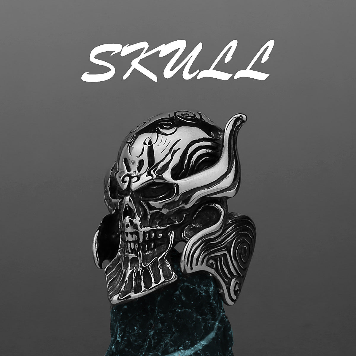 Goth Wolf Tooth Ring