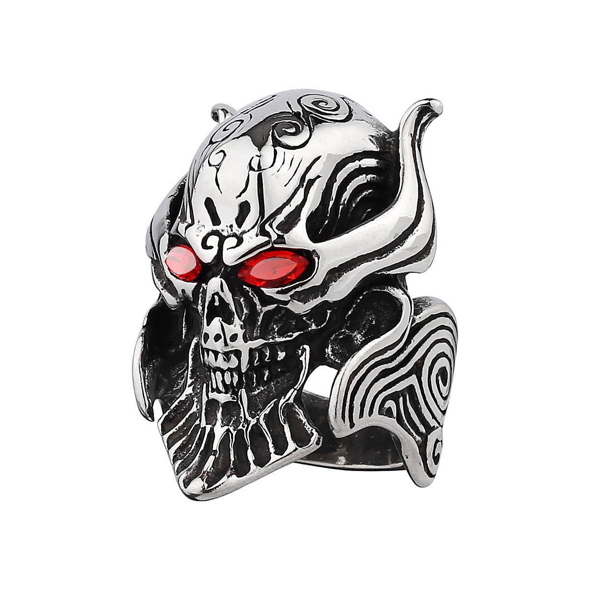 Goth Wolf Tooth Ring