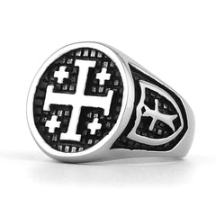 UNISEX Gothic Cross-Motif Vintage Ring