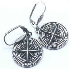 Greek & Norse Mythology Medallion Earrings - 7 Styles