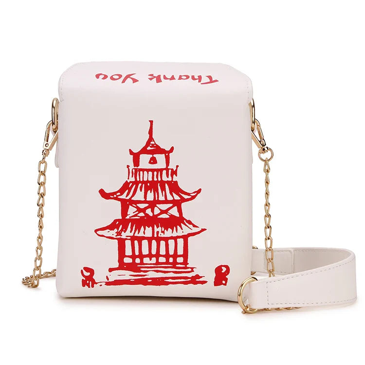 Fun Chinese Takeout Box Bag