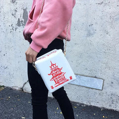 Fun Chinese Takeout Box Bag
