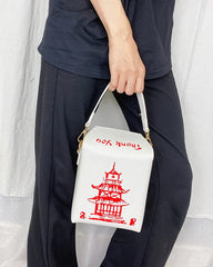 Fun Chinese Takeout Box Bag