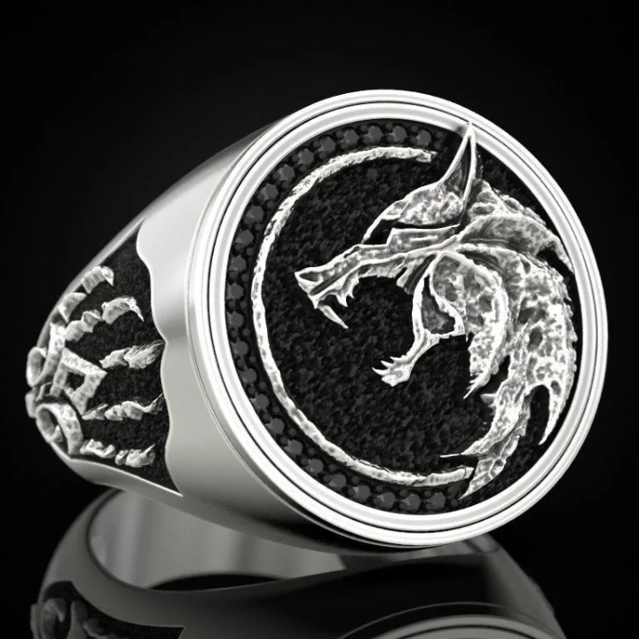Hunter Wolf Claw Rings