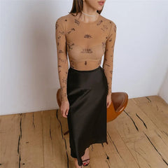 Aeris Tattoo Symbols Tissue Bodysuit