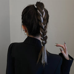 Heda Long Chain Tassel Hair Jewelry