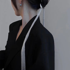 Heda Long Chain Tassel Hair Jewelry