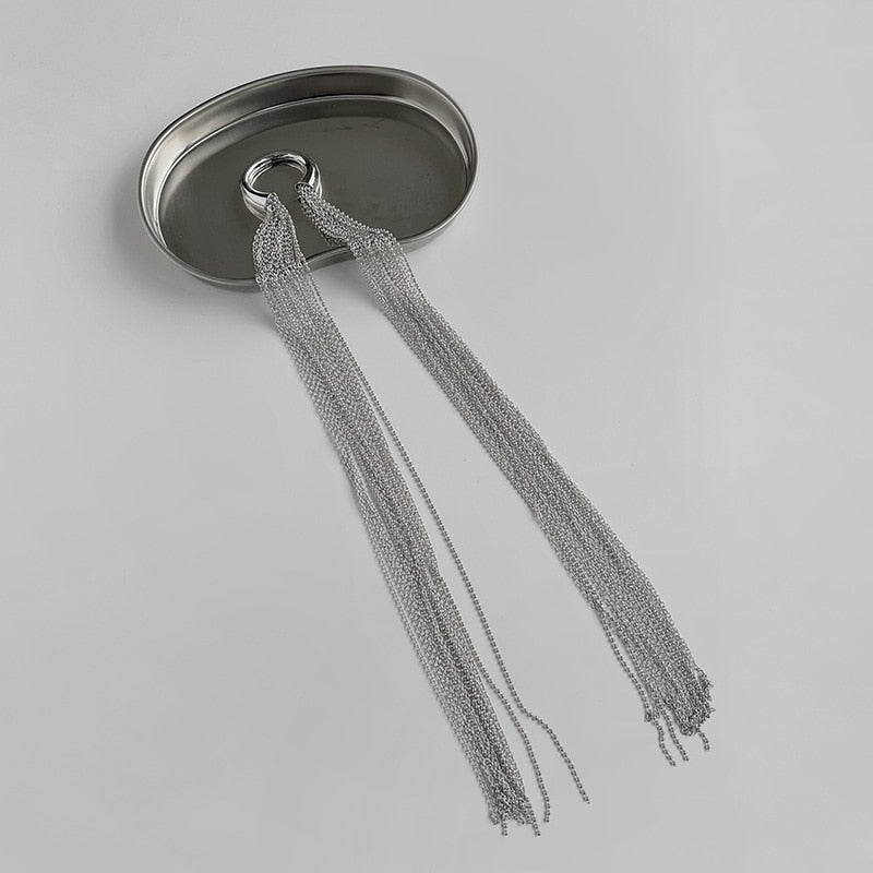 Heda Long Chain Tassel Hair Jewelry