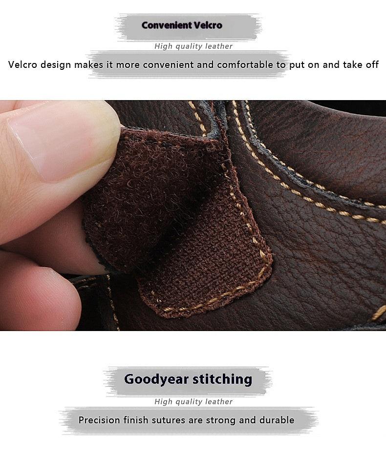 Men's Leather Breathable Sandals