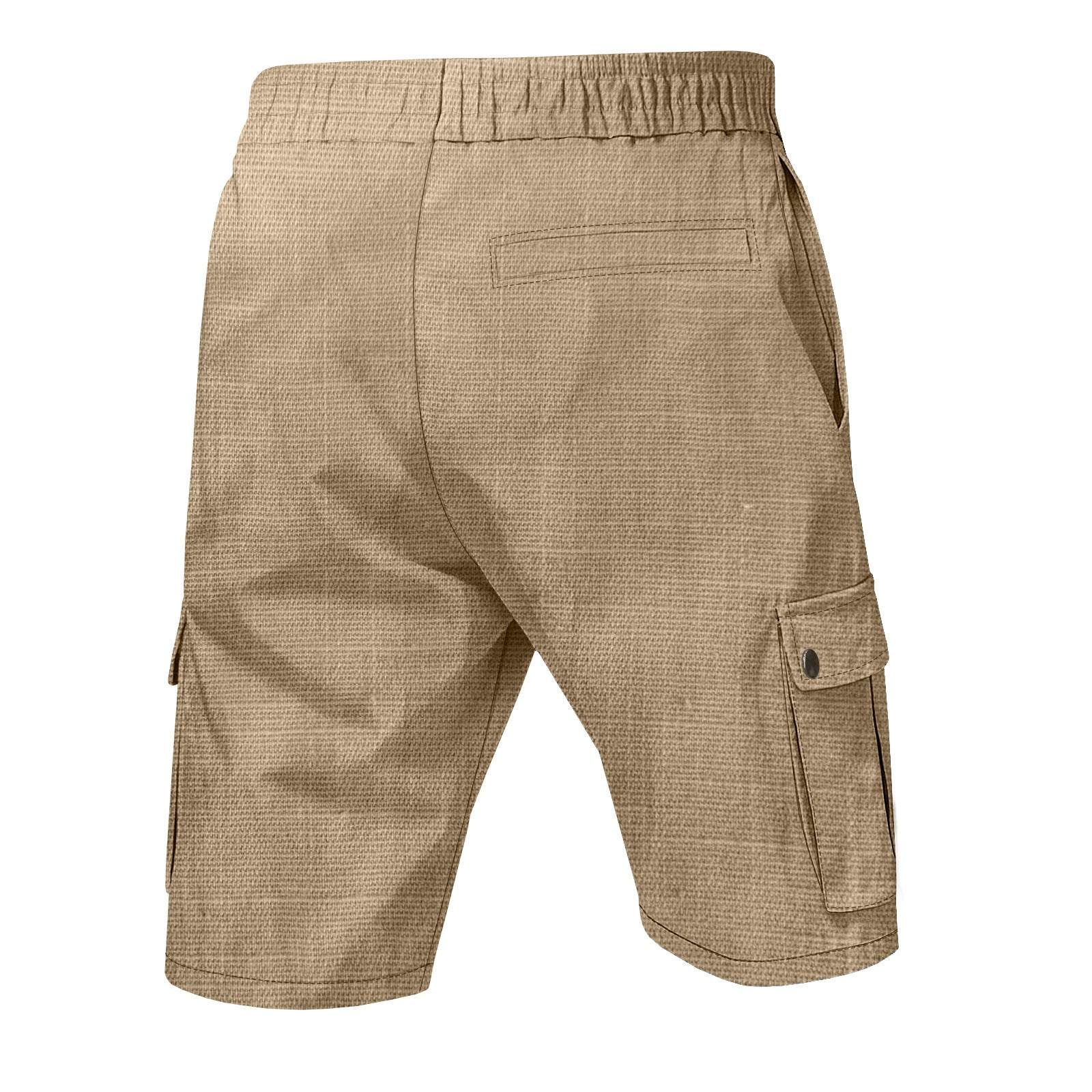 Men's Bamboo Linen Drawstring Shorts