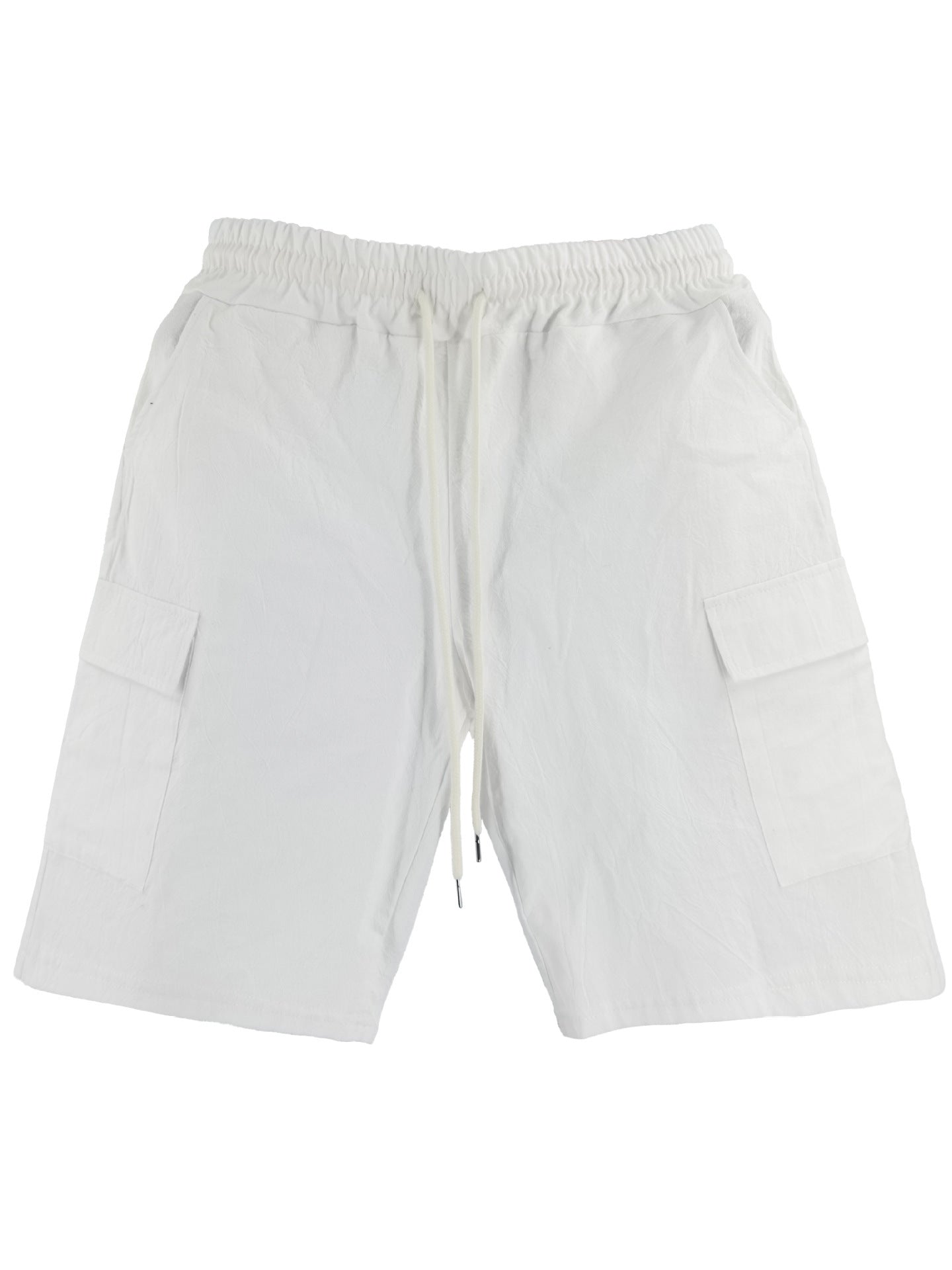 Men's Solid Colour Linen Shorts