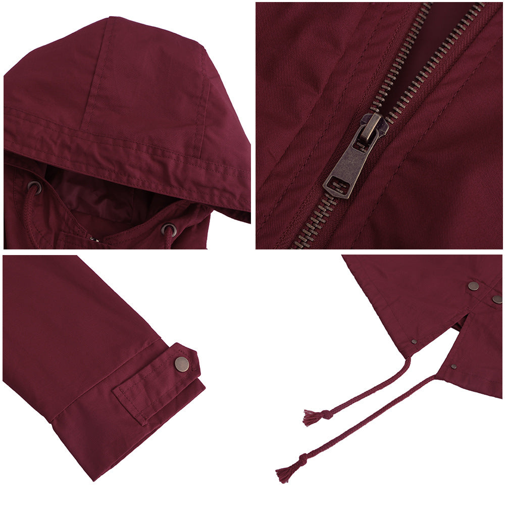 Hooded Spring Jacket