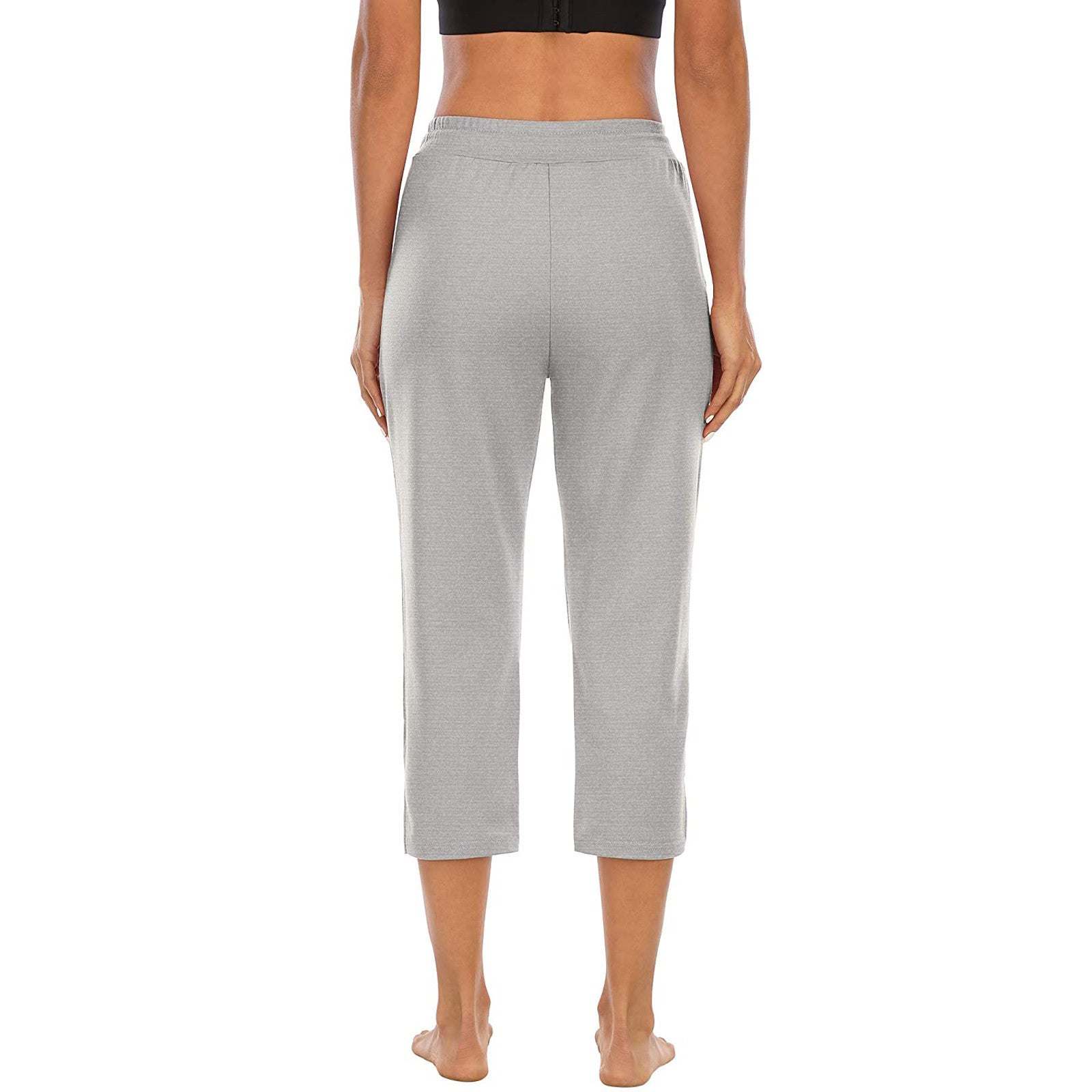 Capris with Drawstring and Pockets