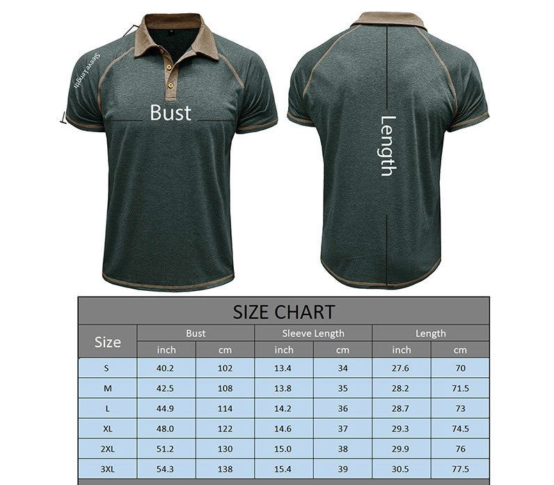 Men's Short Sleeve Polo Shirt