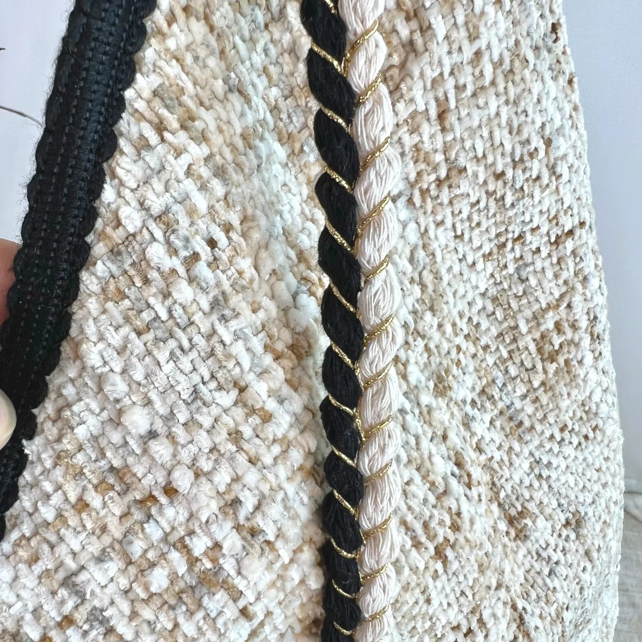 Inka Woven Cotton Hobo Bag