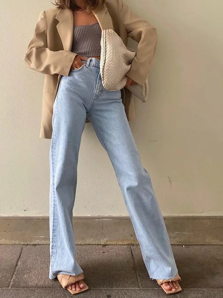 Jamie High Waisted Wide Leg Jeans - 4 Colors
