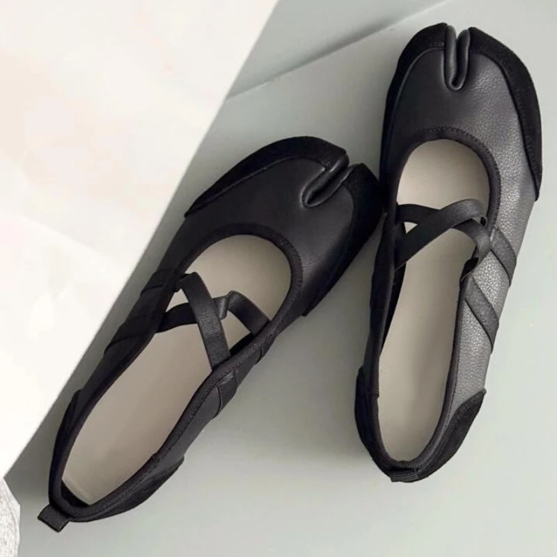 Kiera Tabi Split-Toe Ballet Flats