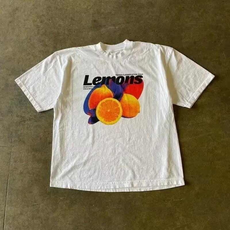 Vintage Food Graphic Prints T-Shirts - 4 Menus