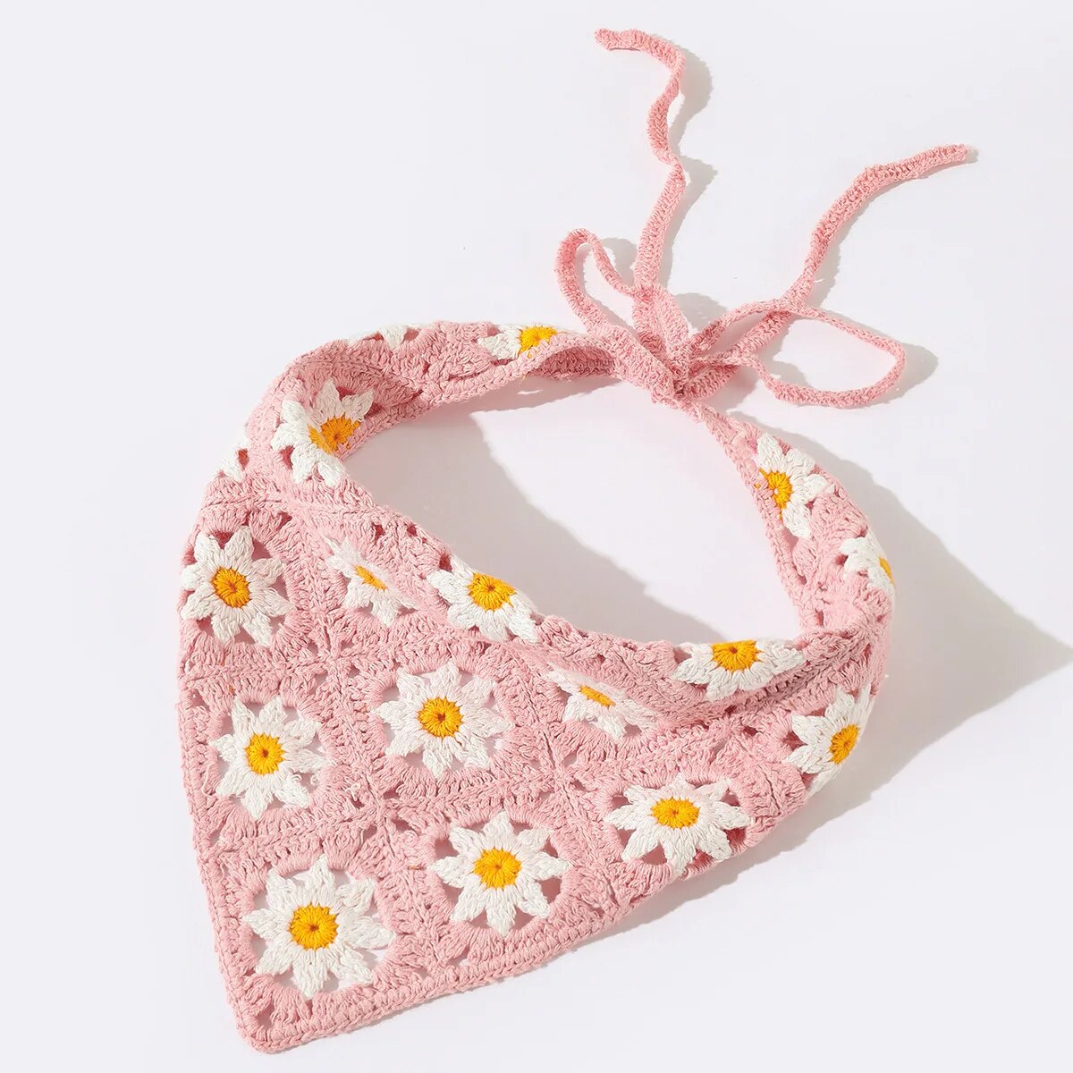 Lolita Bohemian Crochet Head Scarf