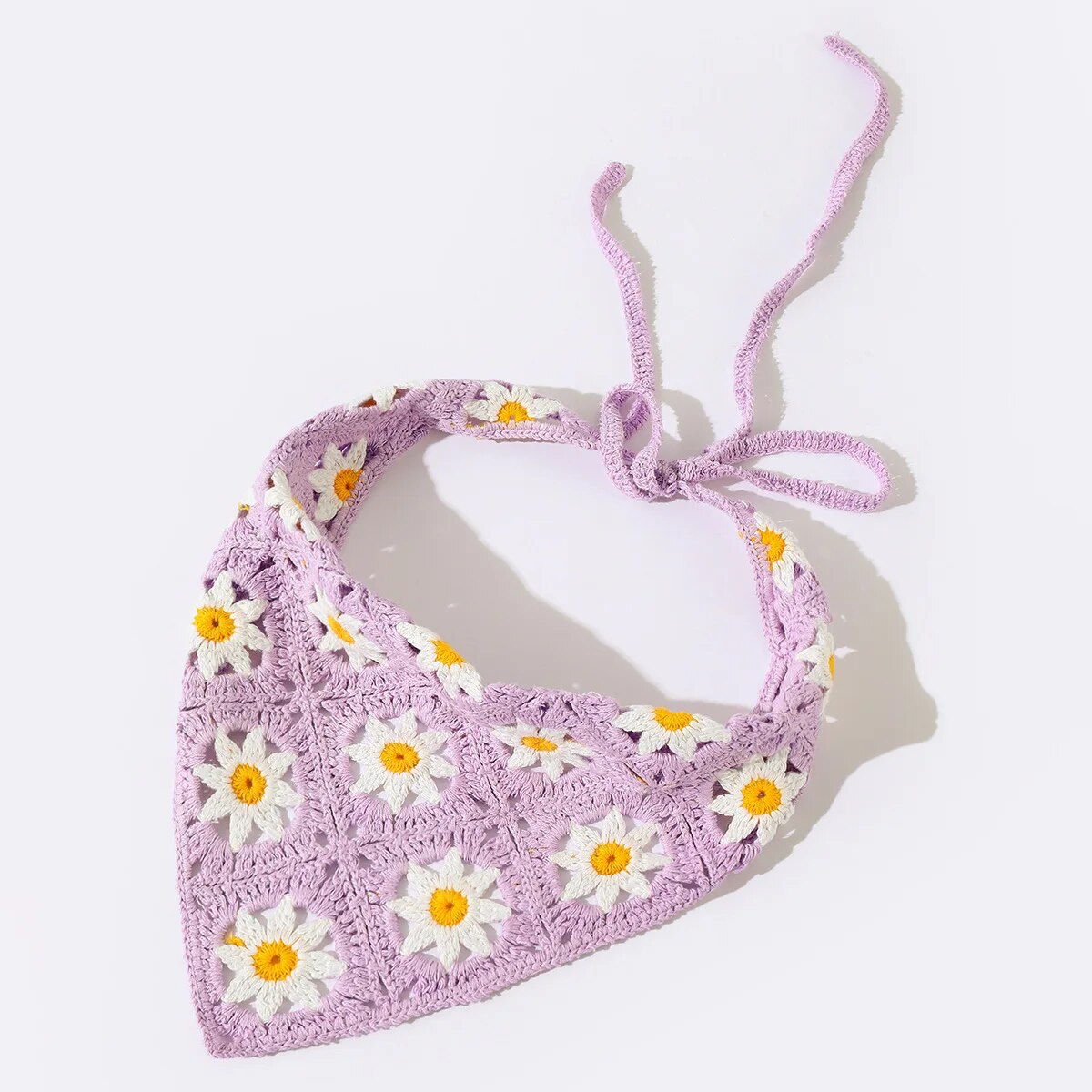 Lolita Bohemian Crochet Head Scarf