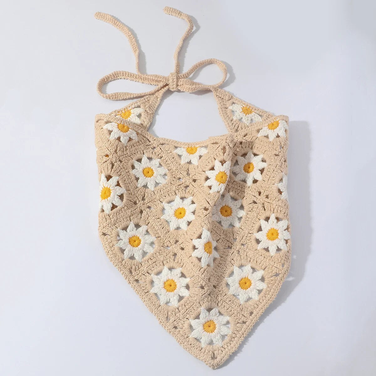 Lolita Bohemian Crochet Head Scarf