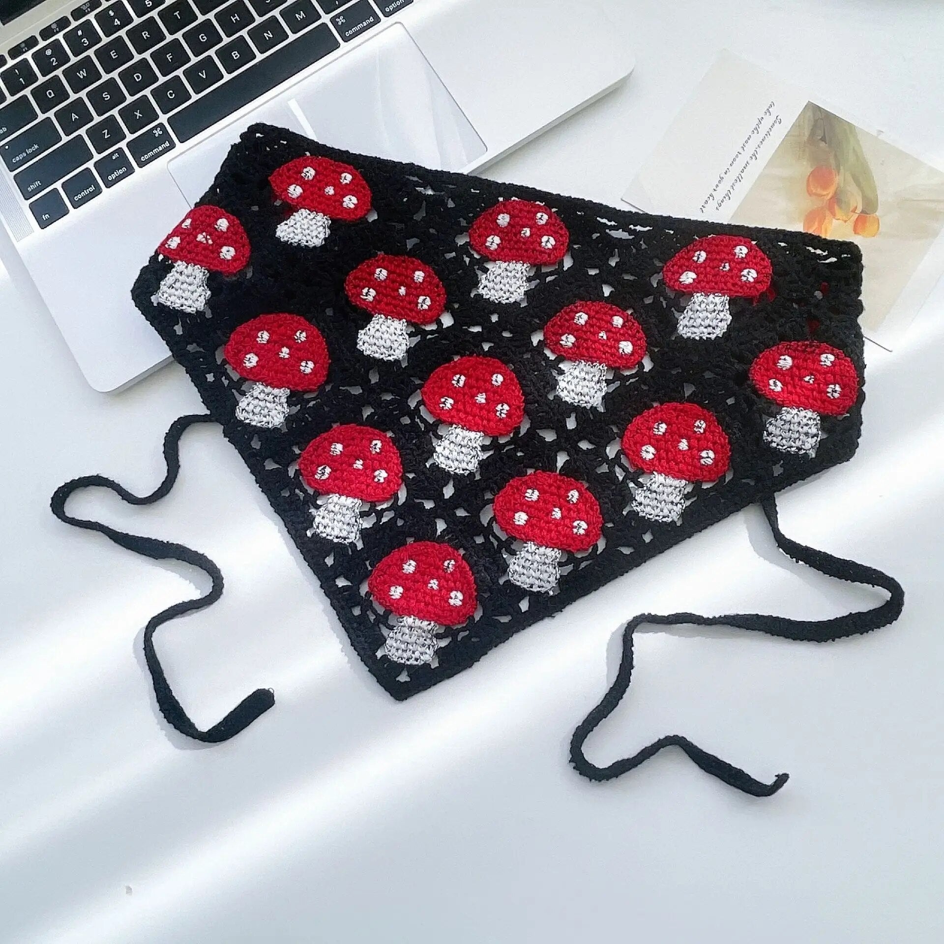 Lolita Bohemian Crochet Head Scarf