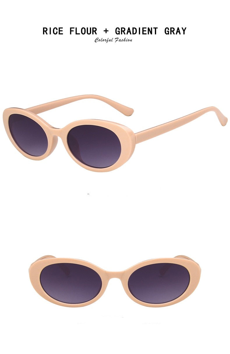 Lysa Oval Cat Eye Sunglasses - 8 Colors