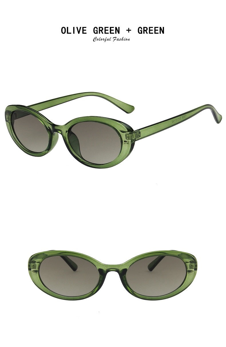 Lysa Oval Cat Eye Sunglasses - 8 Colors