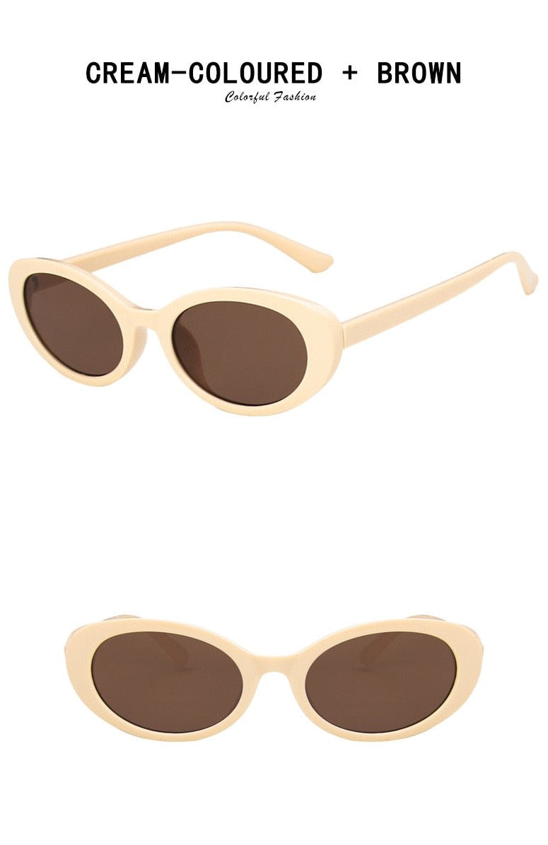 Lysa Oval Cat Eye Sunglasses - 8 Colors
