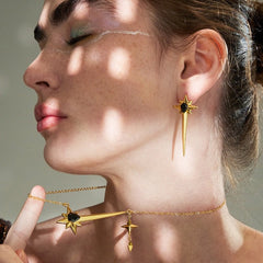 Madelyn Starry Earrings and Necklace