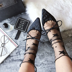 Mesh Ankle Tulle Socks - 7 Styles