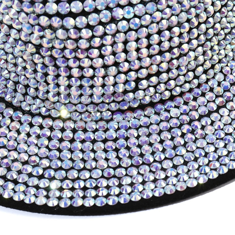 Metallic Rhinestone  Jazz Fedora Hats