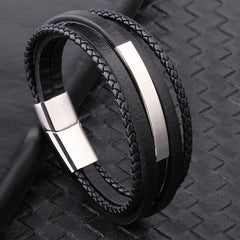 Multi-layer Leather Bracelet