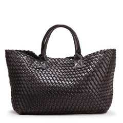 Nizza Faux Leather Woven Bags - 24 Colors