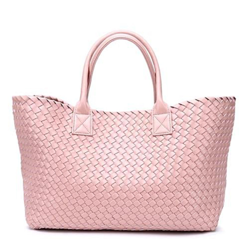 Nizza Faux Leather Woven Bags - 24 Colors