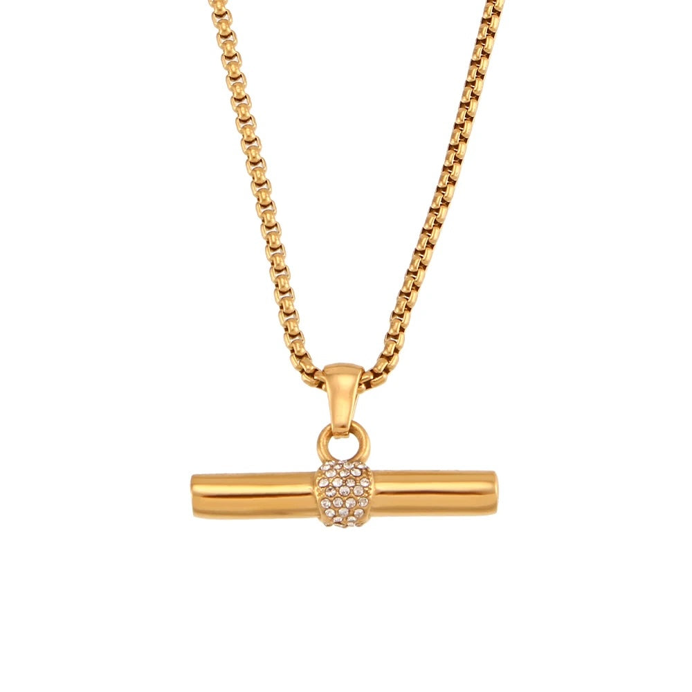 Nora Bar Pendant Necklace