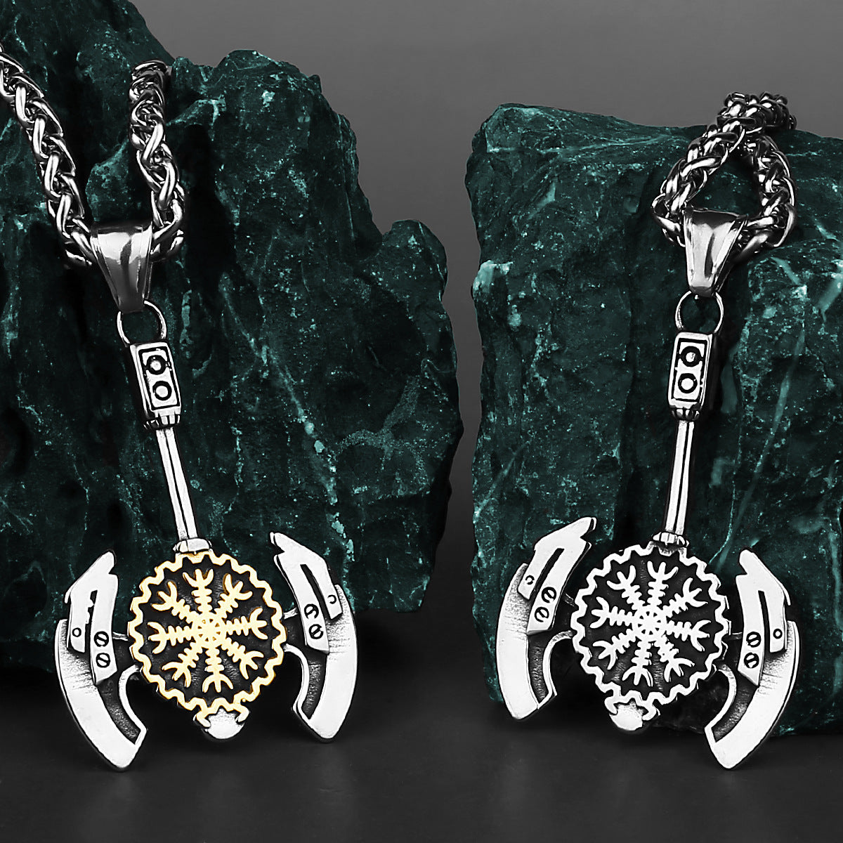Norse Slavic Axe Necklace