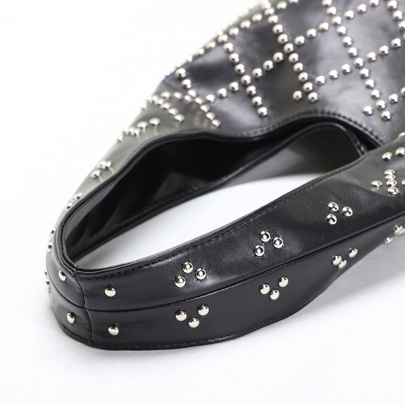Oksana Studded Metallic Mini Bags