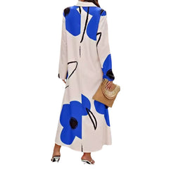 Printed Loose And Elegant Dress
