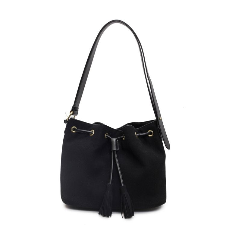 Bucket Bag with Tassel