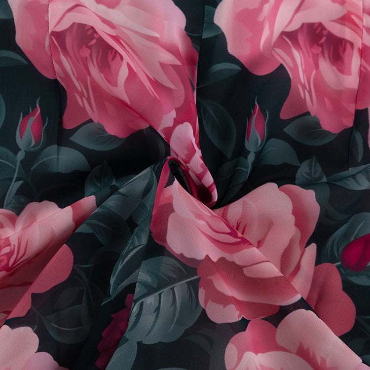 Alisa Floral Prints Top and Skirt Set