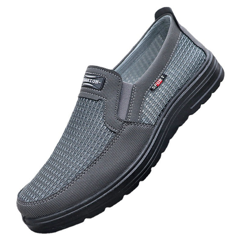 Slip-On Men's Loafers with Breathable Mesh