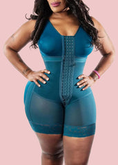 Compression Garments Tummy Control Fajas Adjustable Hook And Eye Front Closure Shapewear Post Liposuction