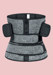 Sweat Belt Sports Abdominal Belt Shapewear Triple Reinforcement Belt
