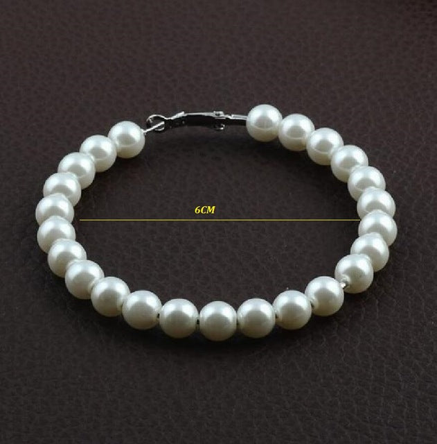 Pearl Hoop Earrings