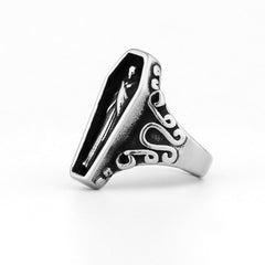 Personality Vampire Coffin Ring